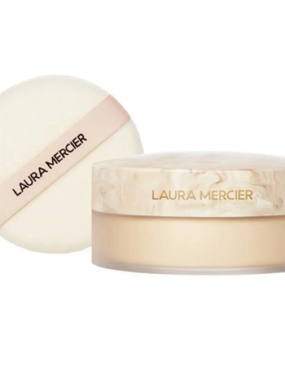 Laura Mercier translucent loose setting powder + velour puff ultra blur new